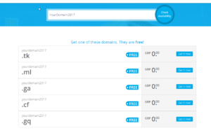 Read more about the article FREE DOMAINS NAMES –  BEST  WEBSITES TO GET A FREE DOMAIN