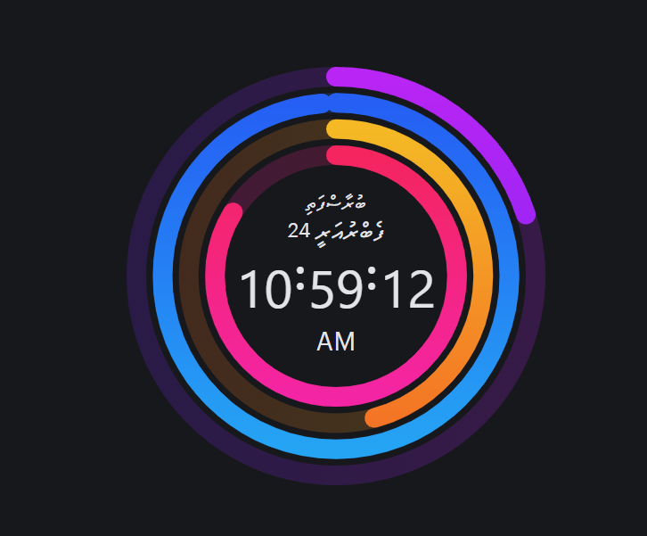 Read more about the article Dhivehi Clock ( ދިވެހި ގަޑި )